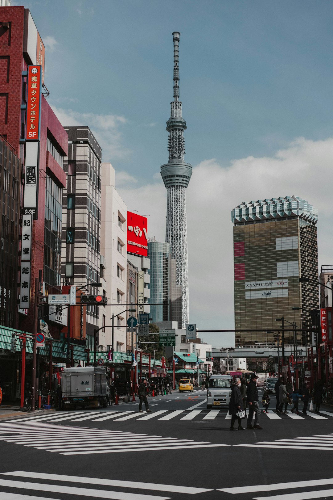 Landmark photo spot Asakusa Tokyo Skytree Station
