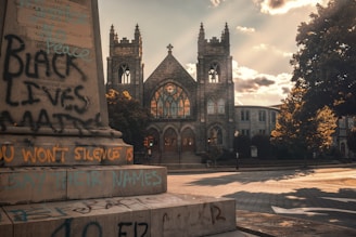 gray concrete building under white clouds during daytime