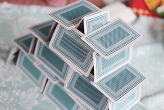 white and green wooden frame