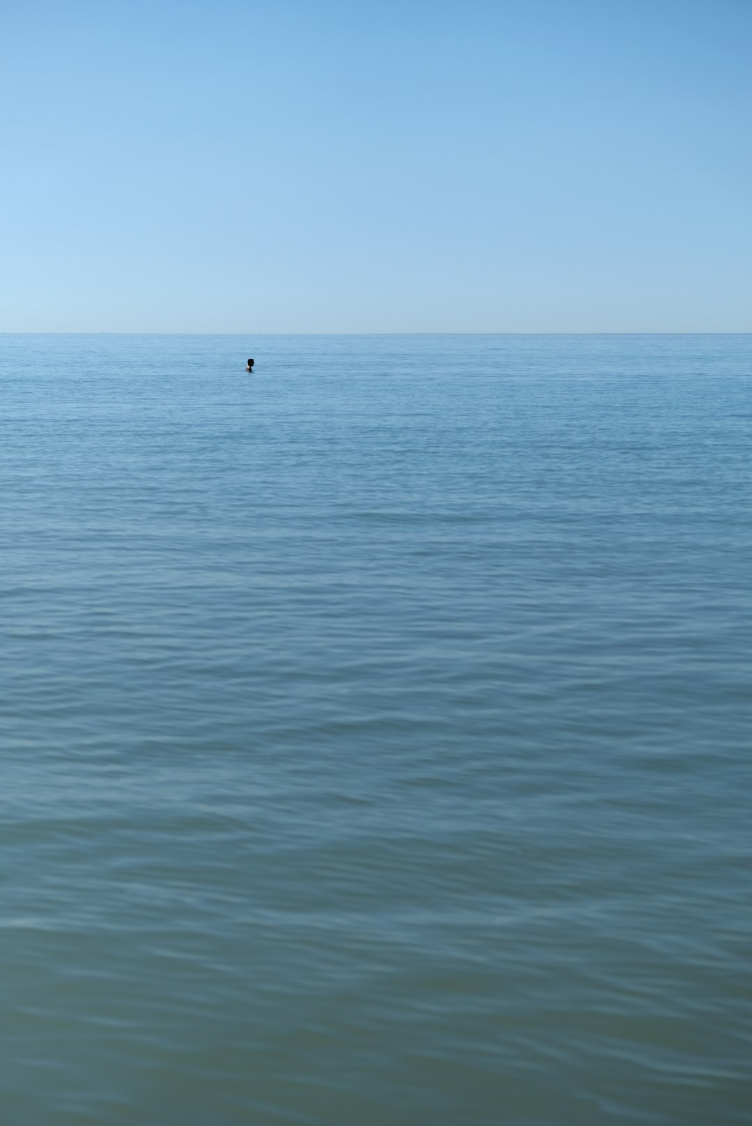 person in body of water during daytime