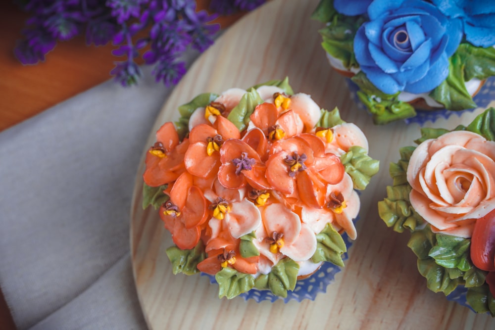 red and yellow flower bouquet