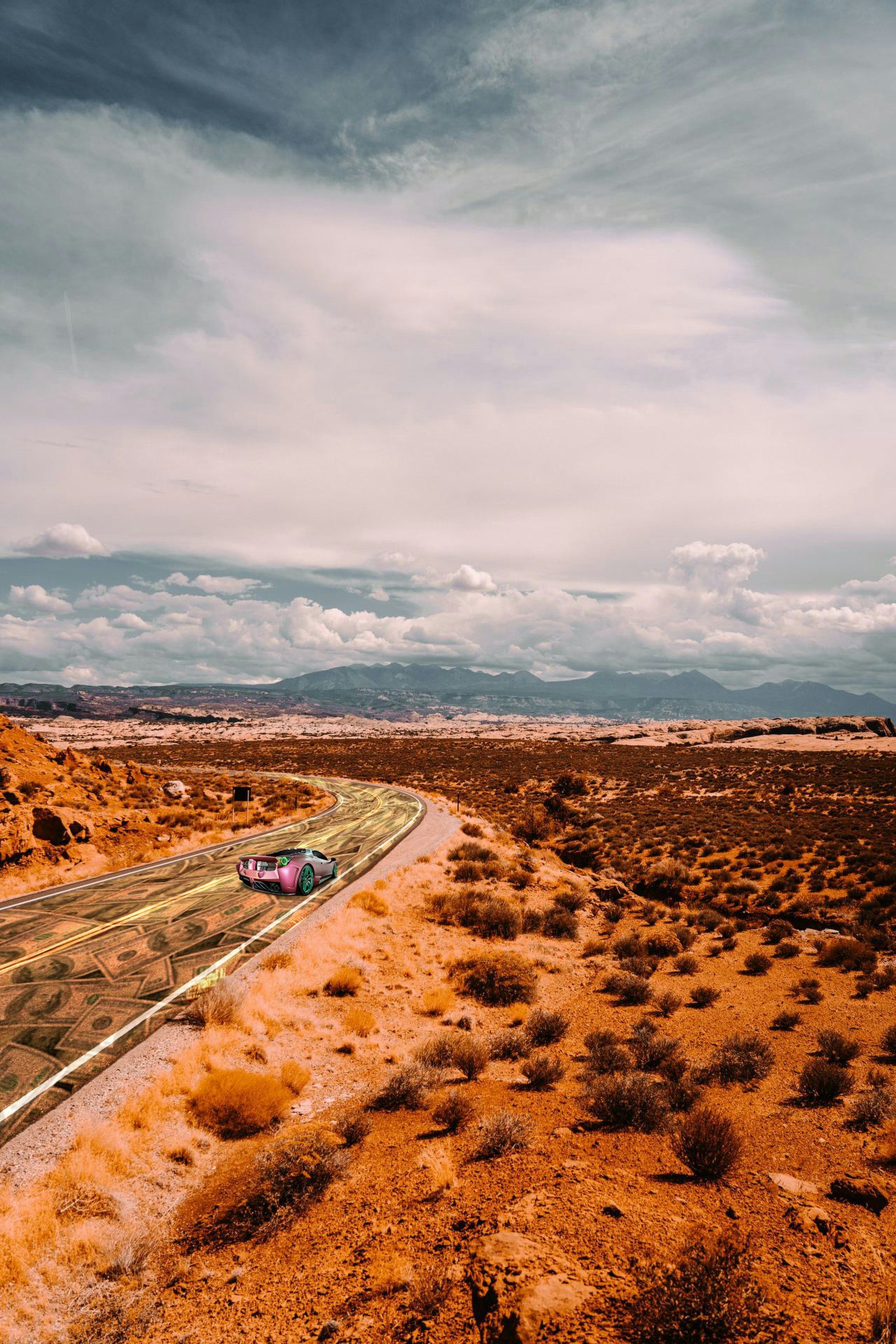 cars on road under cloudy sky during daytime