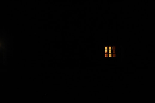 white and black house illustration