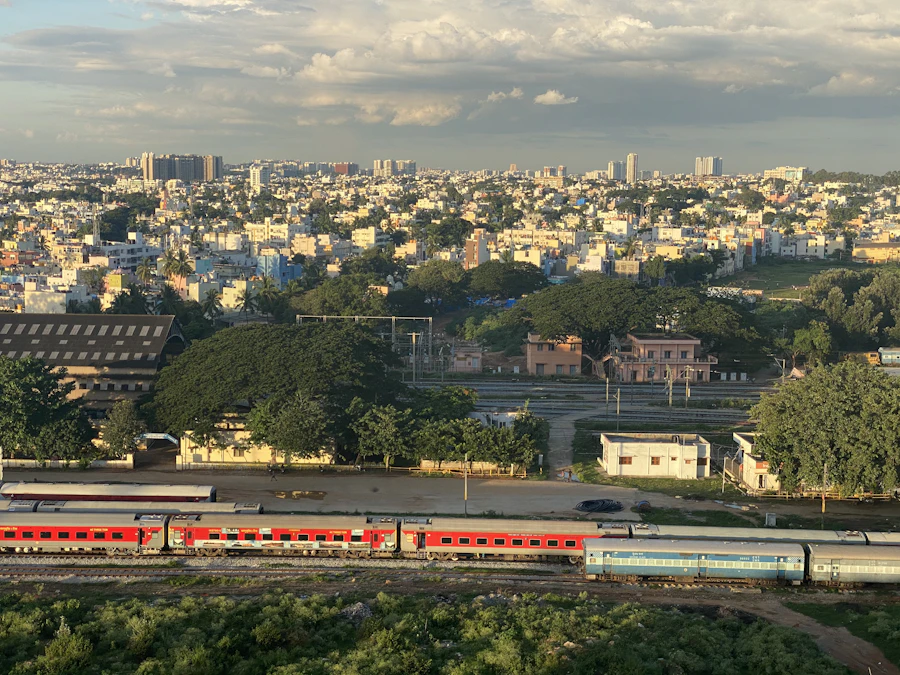 Bangalore skyline