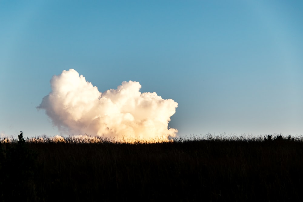 Weiße Wolken und blauer Himmel tagsüber