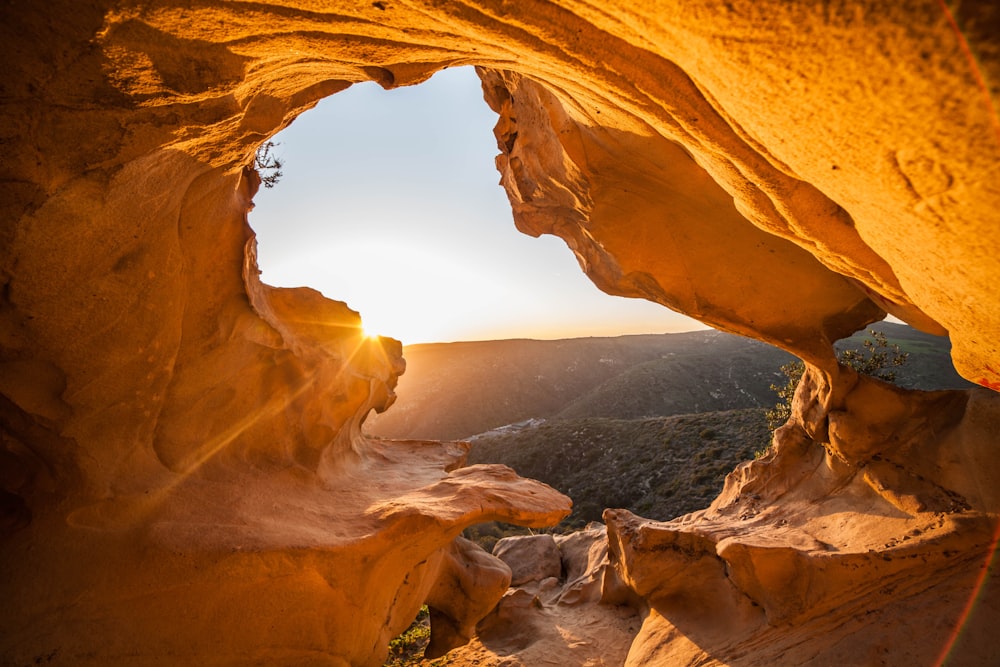 brown rock formation during daytime