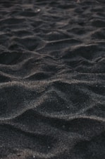 brown sand with water droplets