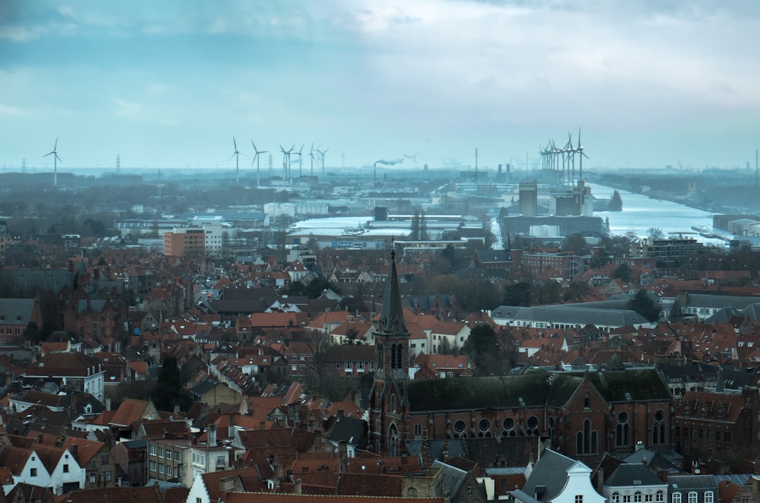 Skyline photo spot Bruges Place Poelaert