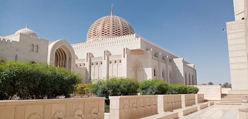 Sultan Qaboos-moskee in Muscat