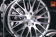 silver mercedes benz wheel with tire