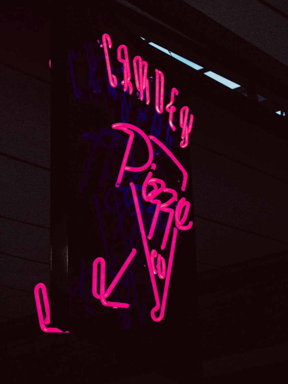 purple and white love neon light signage