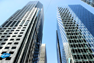 low angle photography of high rise buildings