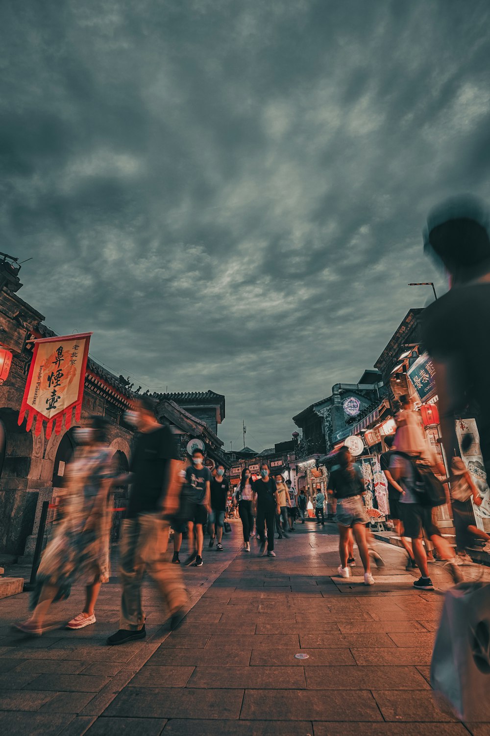 people walking on street during daytime