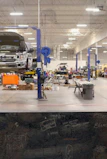 A modern service center with advanced equipment.