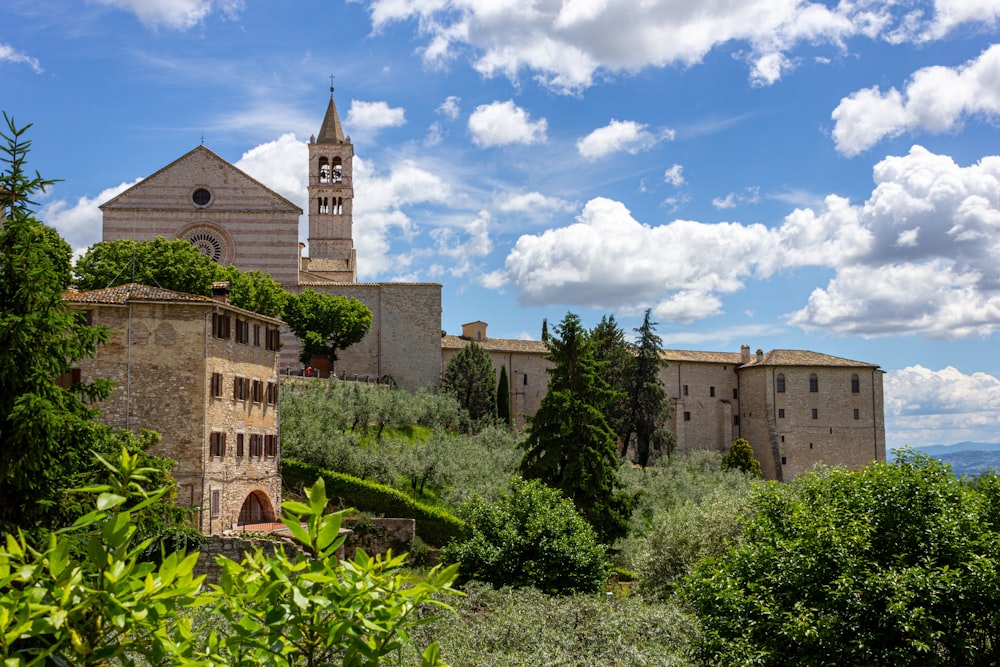 Costruzione di cemento marrone sotto cielo blu durante il giorno