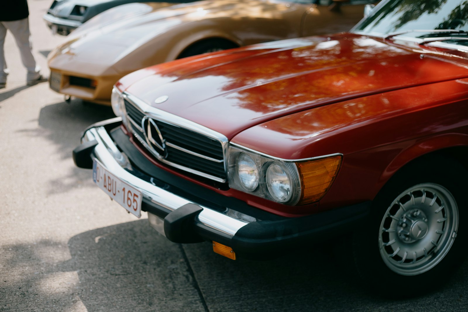 Canon EOS 6D Mark II + Canon EF 50mm F1.8 II sample photo. Brown car on gray photography