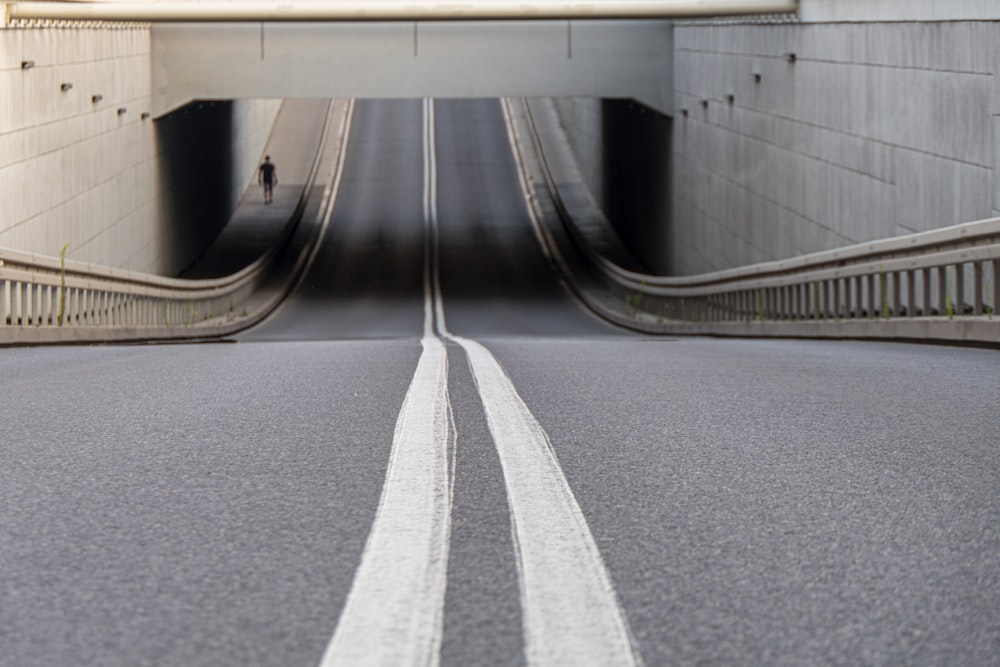 gray concrete road during daytime