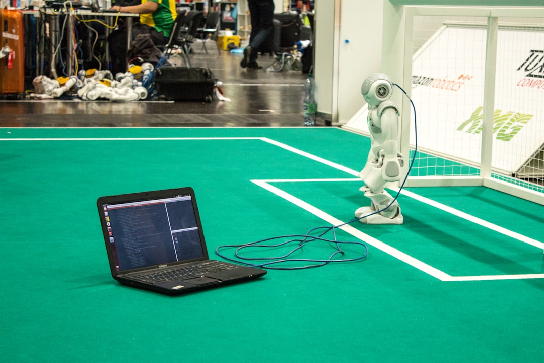 Programming a robot at Robocup 2016 in Leipzig, Germany