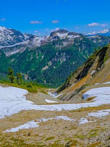 A stunning landscape of Kashmir showcasing lush valleys and mountains.