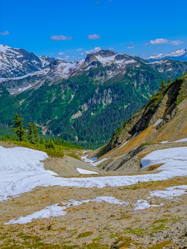 A stunning landscape of Kashmir showcasing lush valleys and mountains.