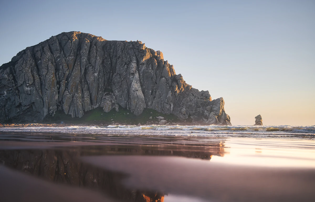 Morro Rock: 23 million years old, still posing.