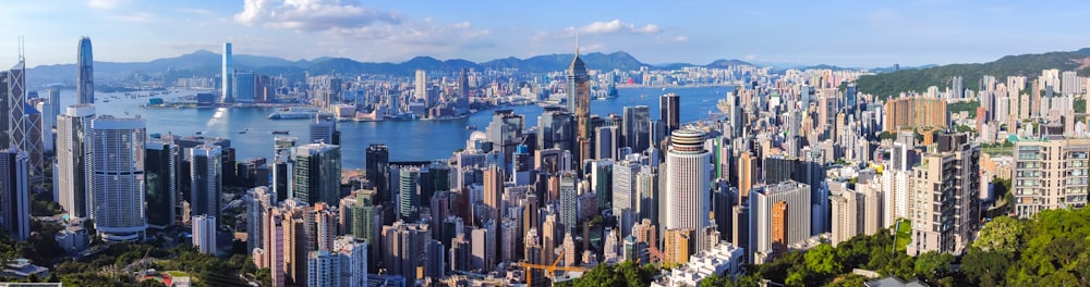 aerial view of city buildings during daytime