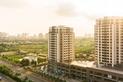 high rise buildings during daytime
