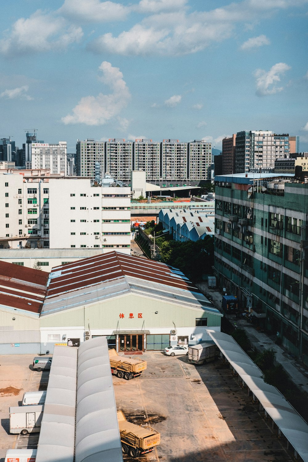 white and brown concrete building during daytime