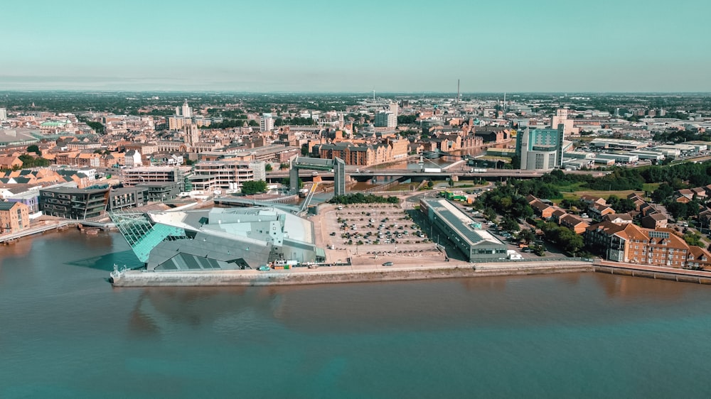 aerial view of city buildings during daytime