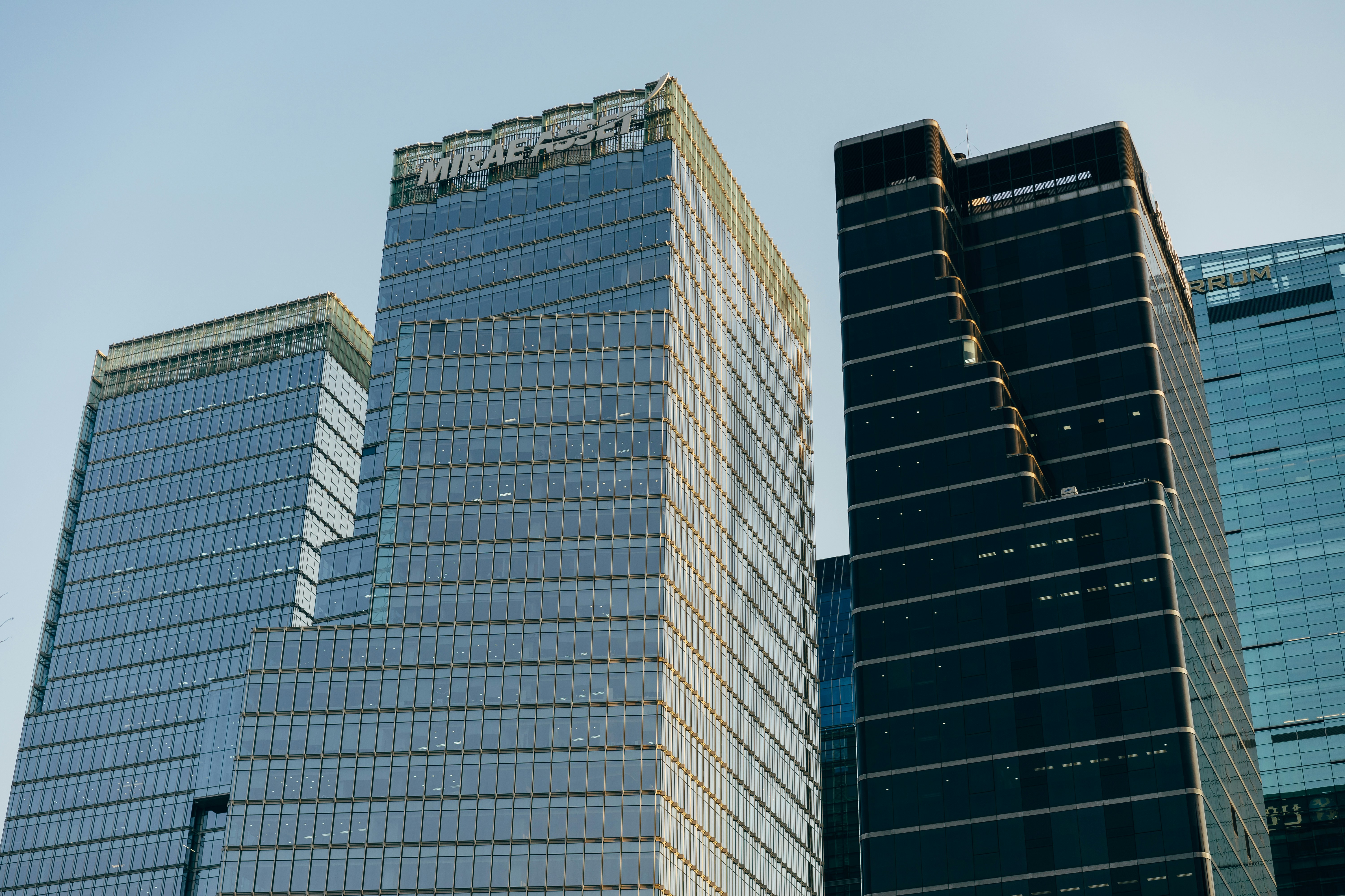 Modern buildings of Seoul