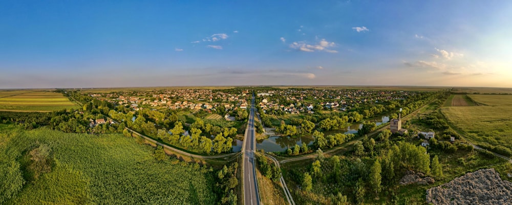 aerial view of city during daytime