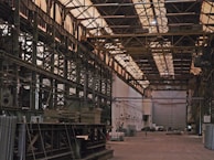 Exterior shot of a large industrial warehouse with Metalvene’s structural reinforcements.