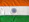 white orange and green striped flag