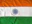 white orange and green striped flag