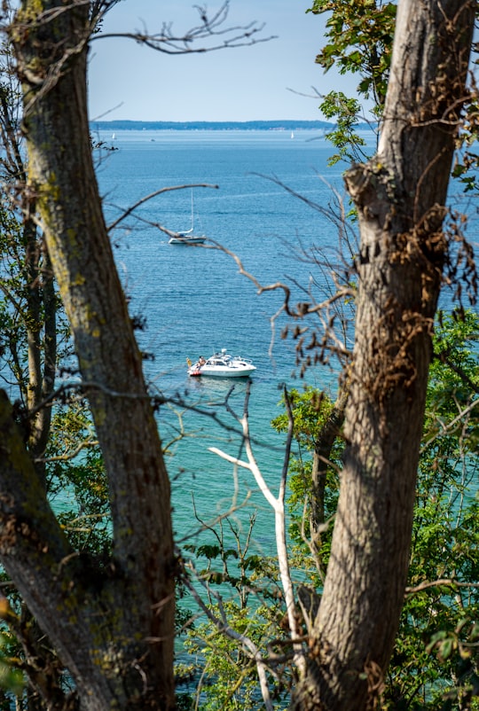 white boat on blue sea during daytime in Hven Sweden