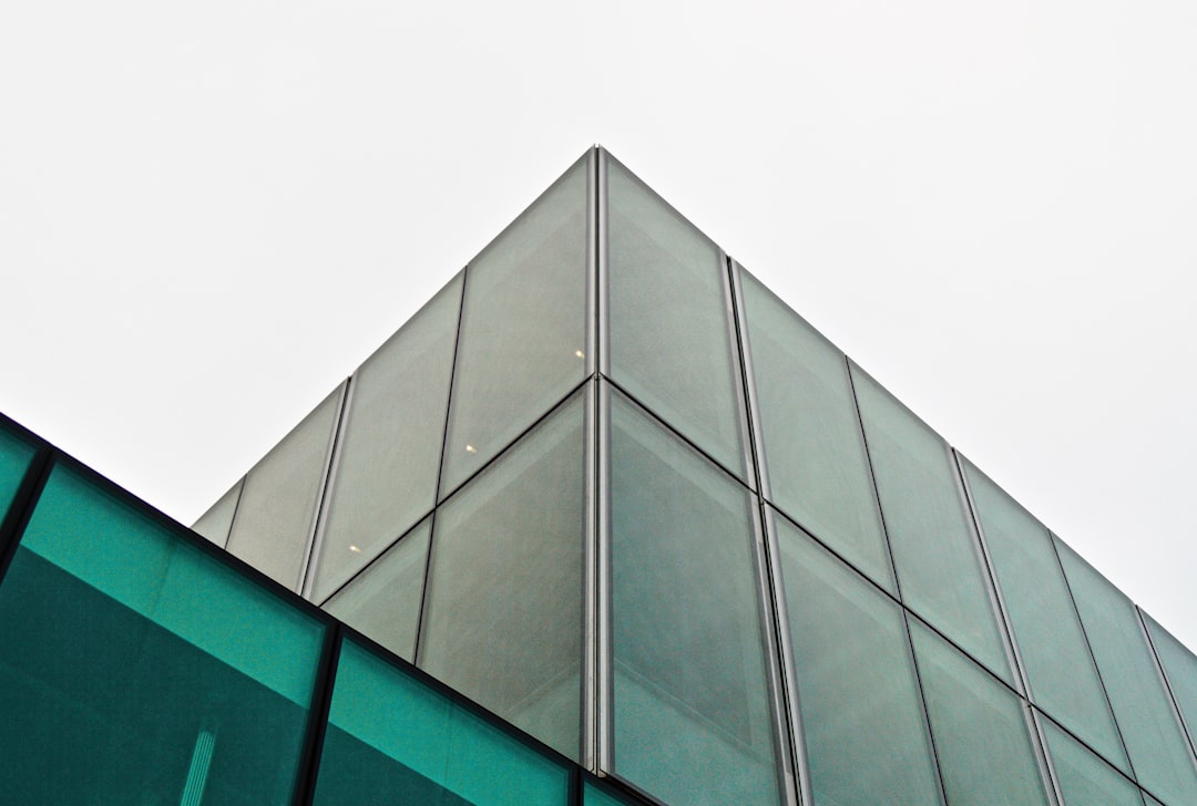 green and gray concrete building