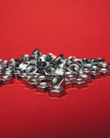 silver and black round coins