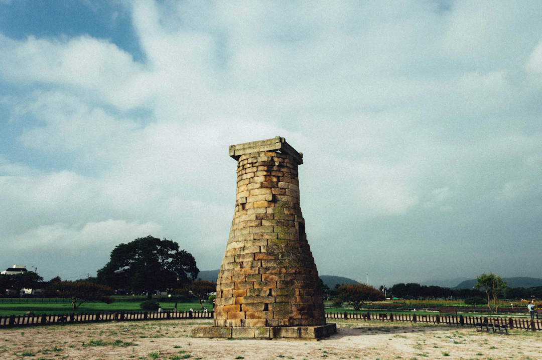 Cheomseongdae stone observatory in Gyeongju