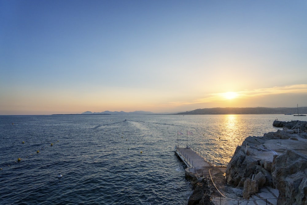 body of water during daytime