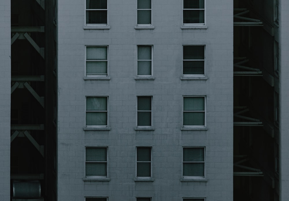 white and gray concrete building