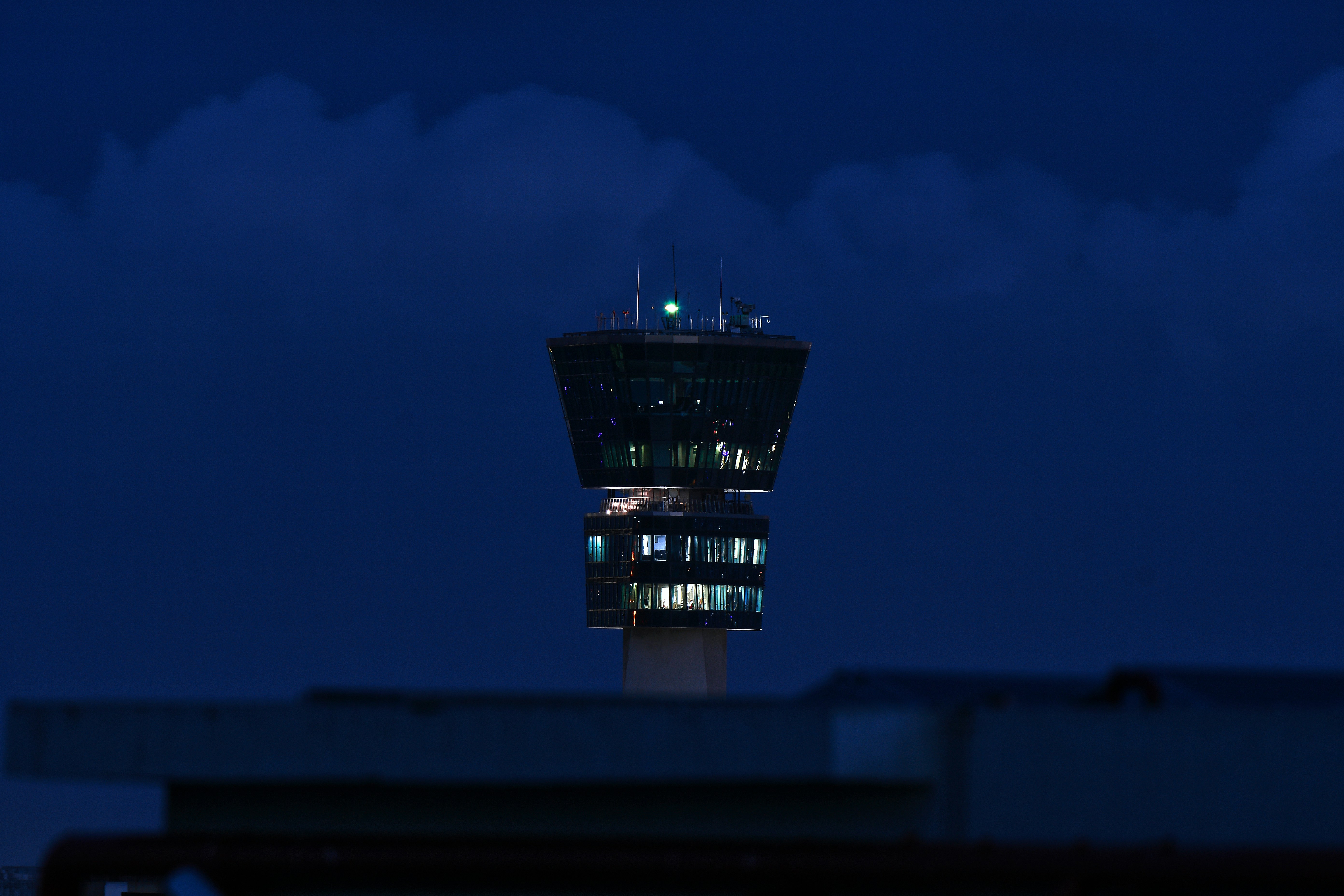The Chhatrapati Shivaji International Airport Air Traffic Control Center.