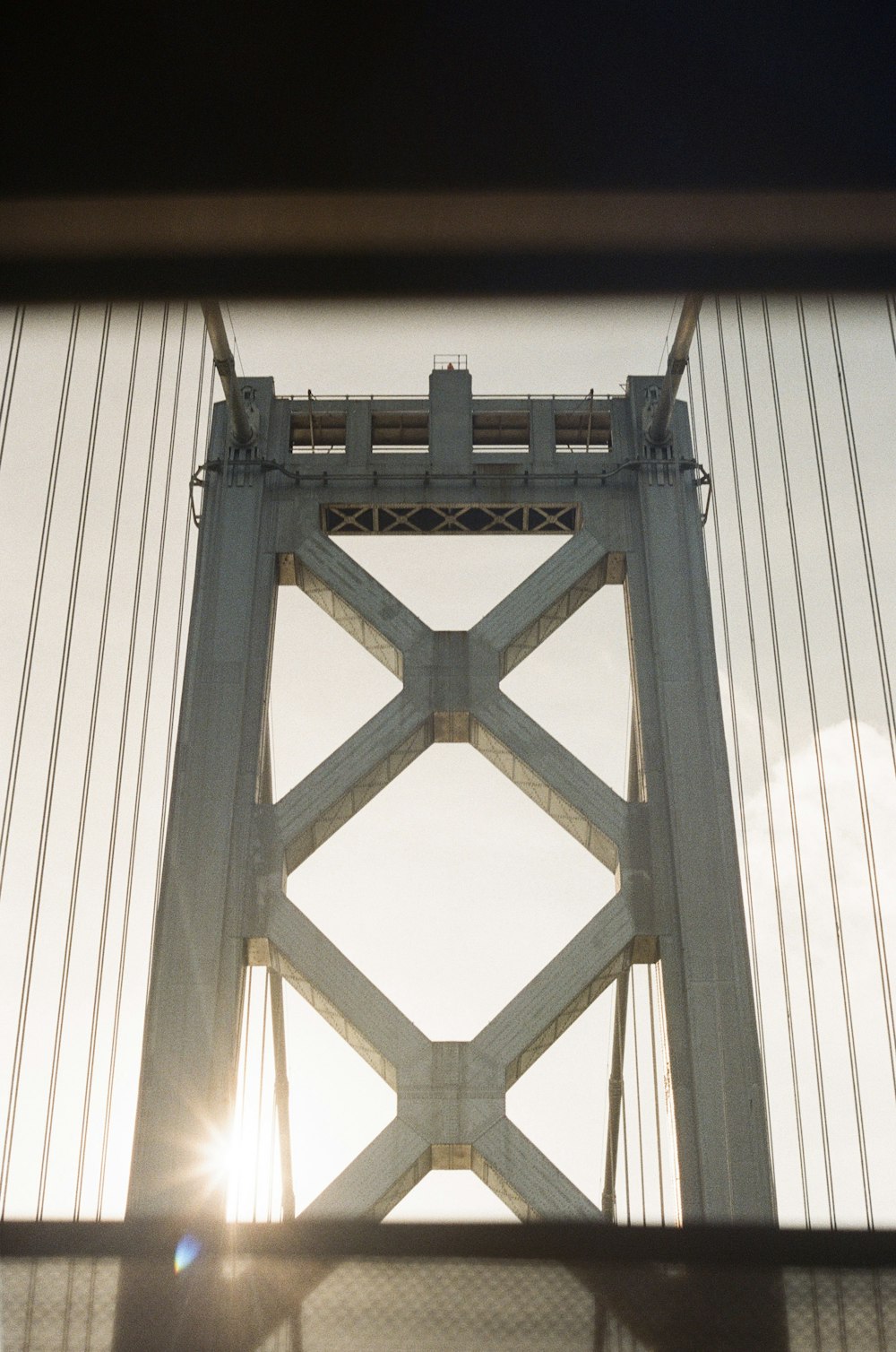 low angle photography of bridge
