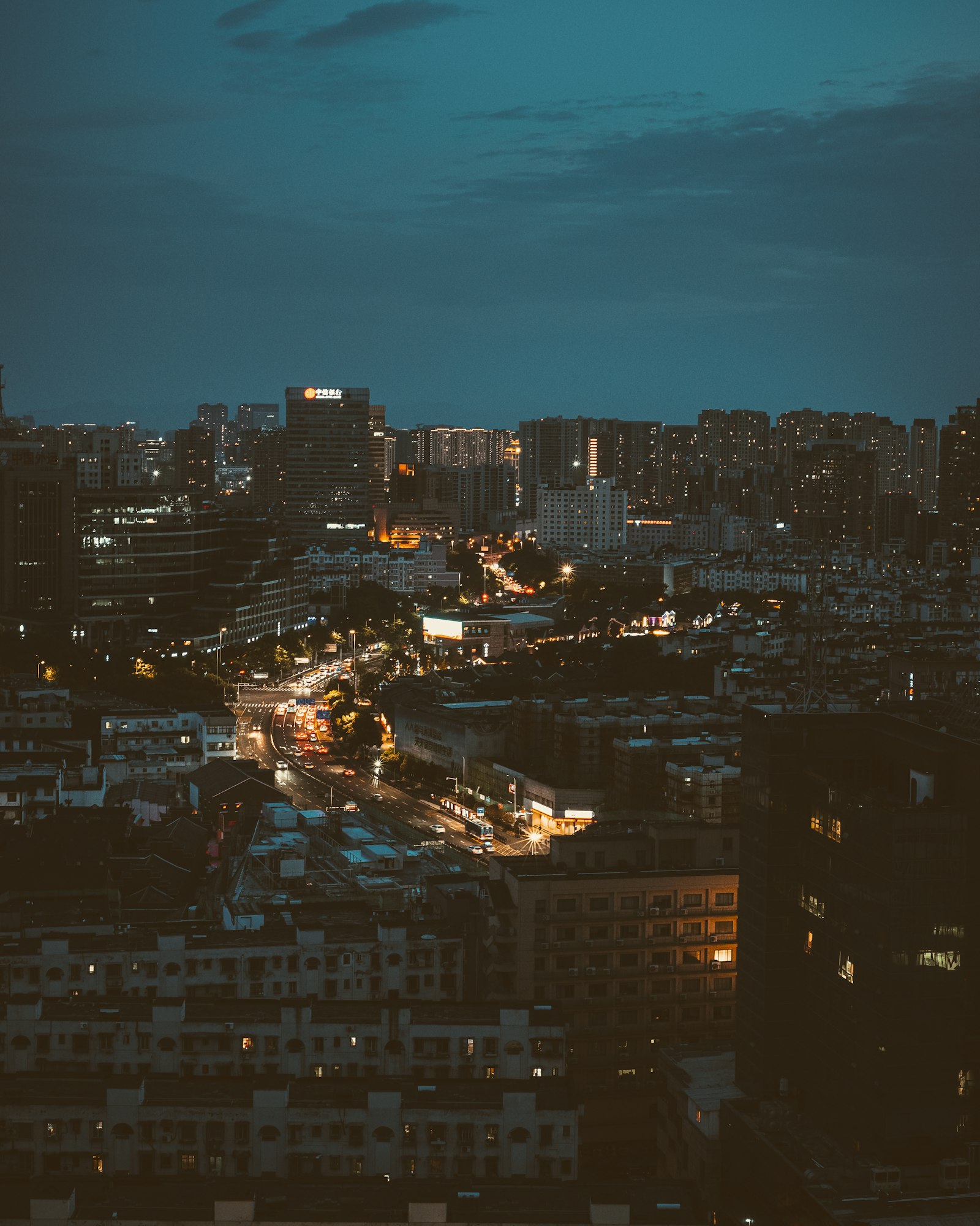 Nikon D750 + Nikon AF Nikkor 50mm F1.8D sample photo. City skyline during night photography