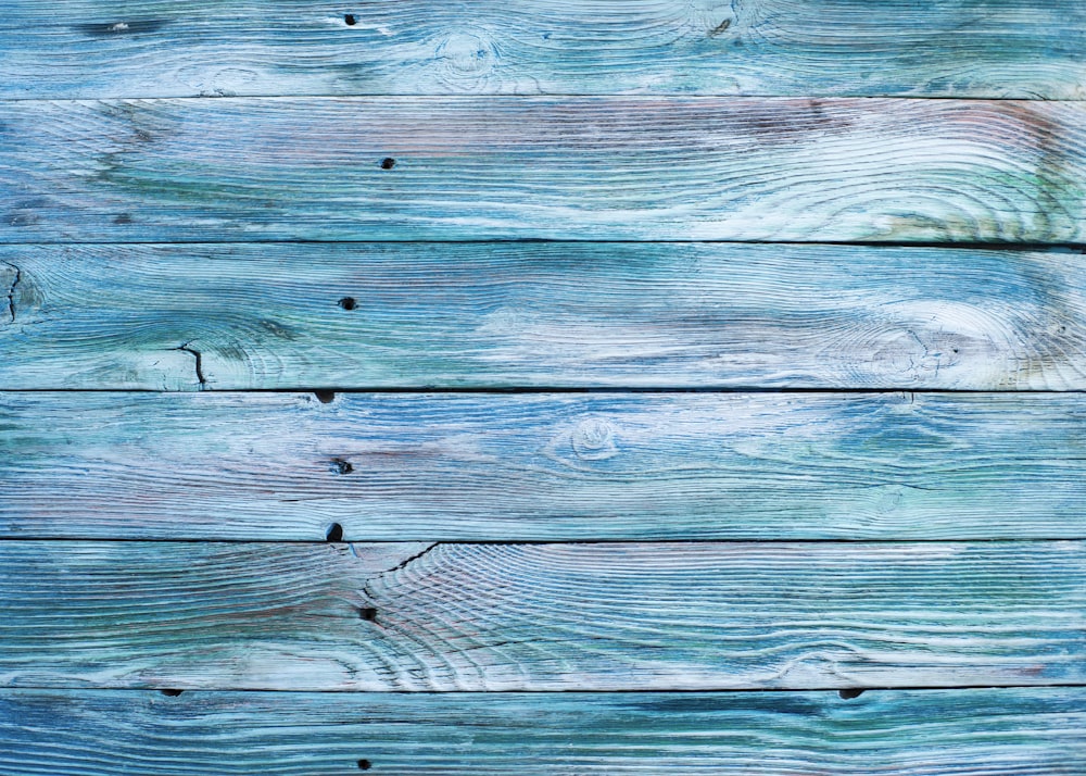 Blue Wood Background