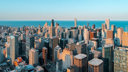 aerial view of city buildings during daytime
