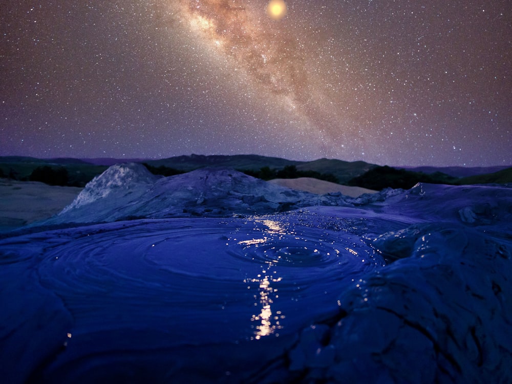 water waves under blue sky