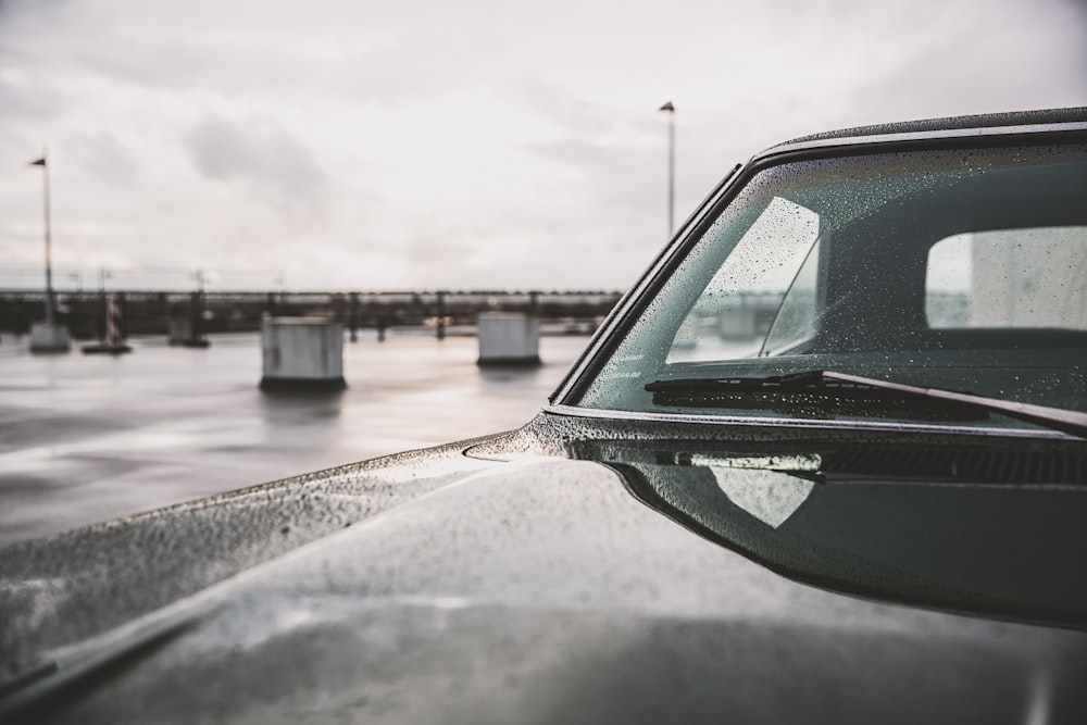 black car on road during daytime