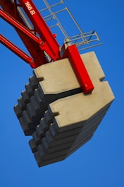 white and red concrete building