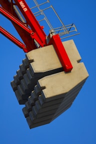 white and red concrete building