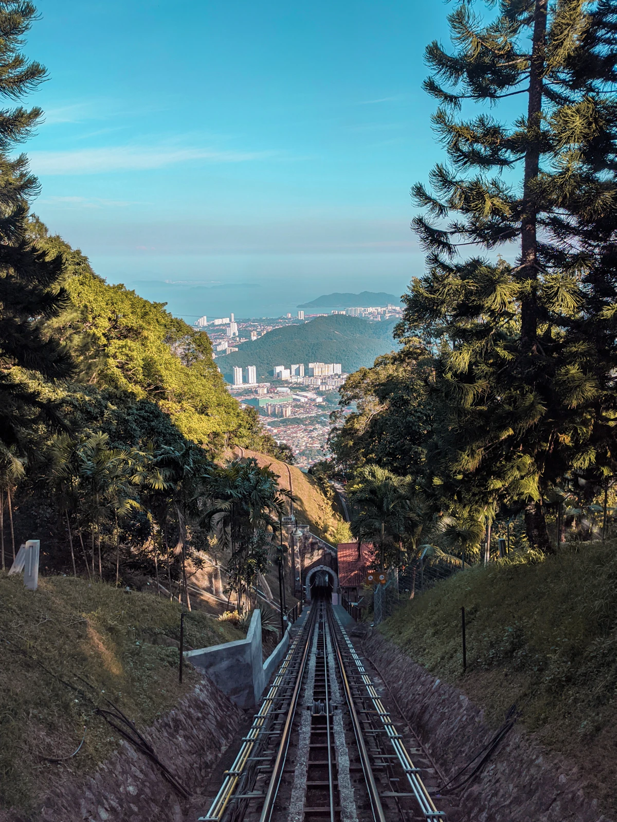 从槟城山俯瞰